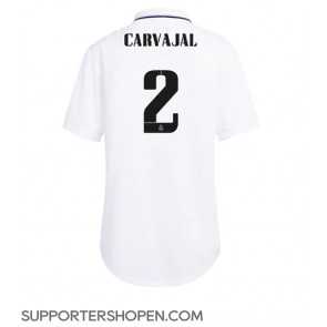 Real Madrid Daniel Carvajal #2 Hemma Matchtröja Dam 2022-23 Kortärmad